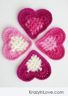 Crochet Hearts