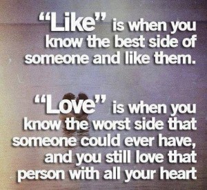 Love Is When you know