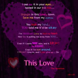 Colored Love Quote