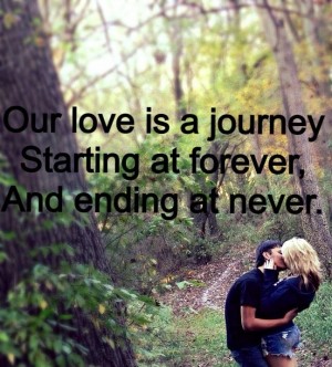 Love is a journey