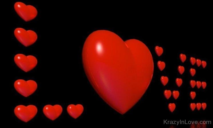 Amaziibg Love Heart Picture