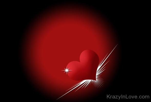 Sweet Red Love Heart