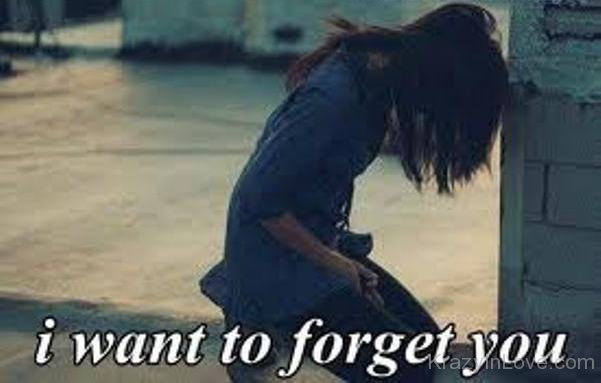 I Want To Forget You