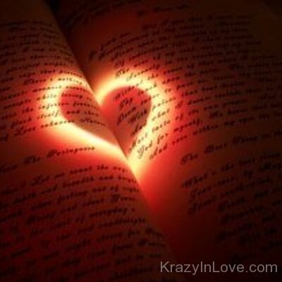 Image Of Heart On Book