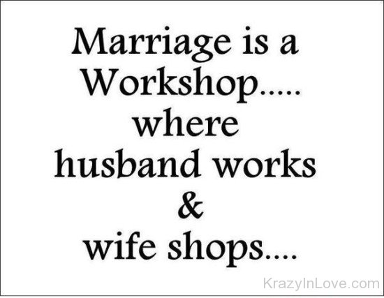 Marriage Is Workshop .....