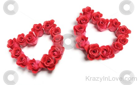 Roses Love Hearts