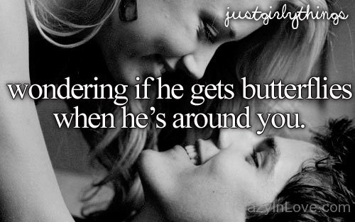 When He Is Around You