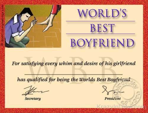 World Best Boyfriend