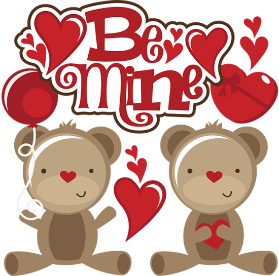 Be Mine Cute Teddy Picture