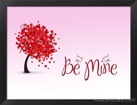 Be Mine Heart Tree Image