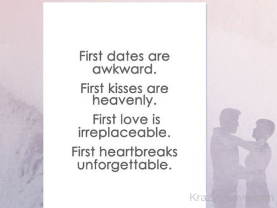 First Kisses Are Heavenly