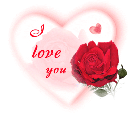 I Love You Rose Picture