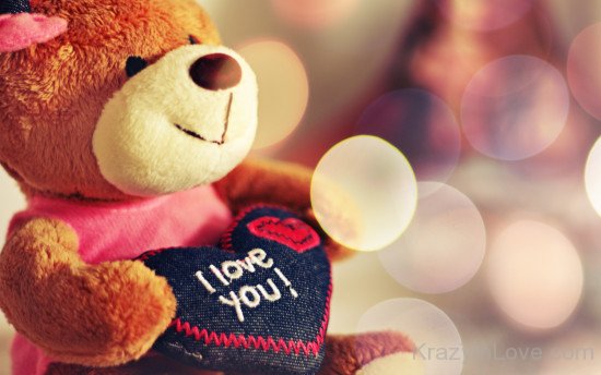 I Love You Teddy Bear Picture