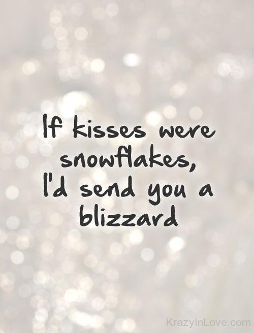 If Kisses Were Snowflakes