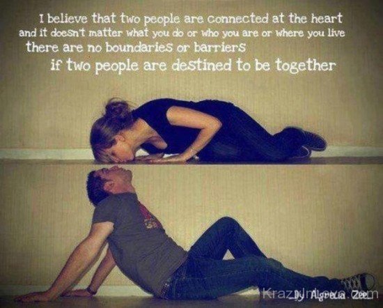 If Two Peope Are Destined To Be Togeather