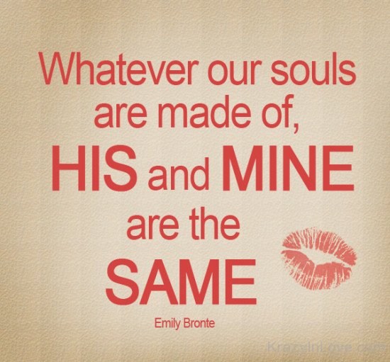 Our Souls Are Same