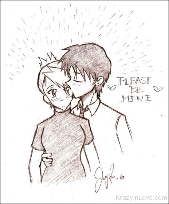 Please Be Mine Drawing Picture