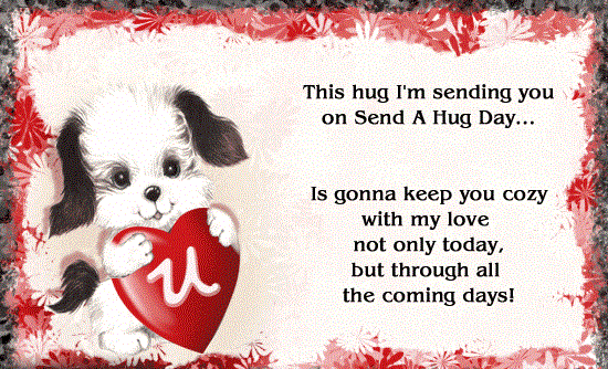 TThis Hug I'm Sending You On Send A Hug Day