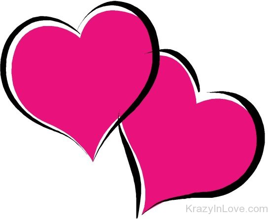 Two Pink Hearts Picture