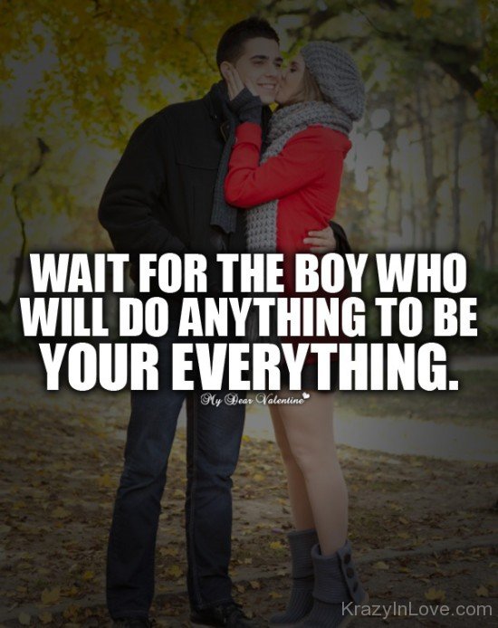 Wait For The Boy