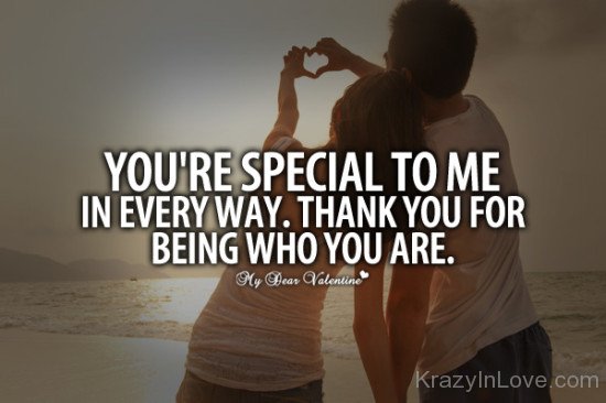 You Are Special To Me