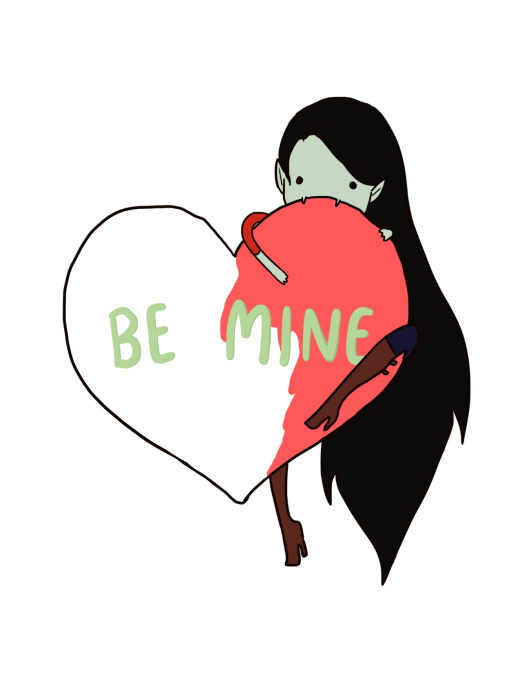 Be Mine Girl Heart Image