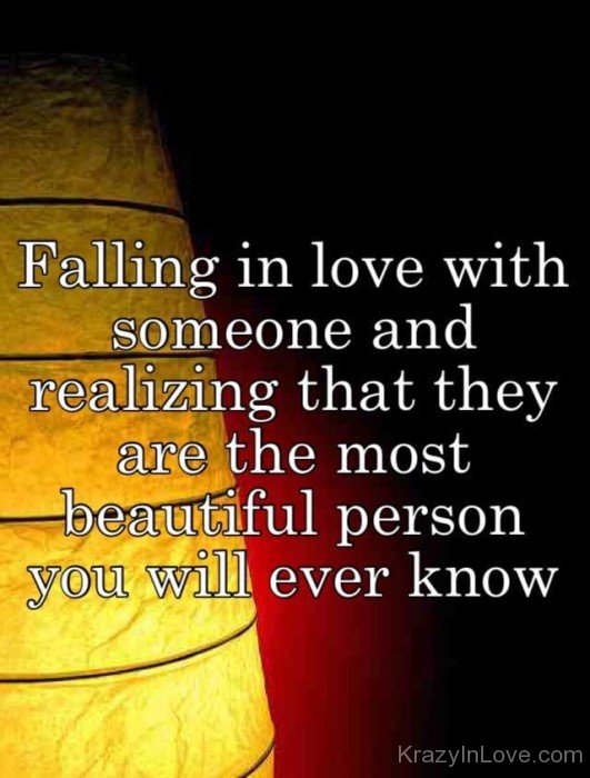 Falling In Love With Someone