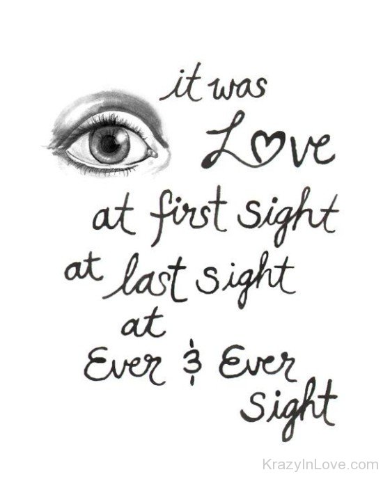 First Sight Love
