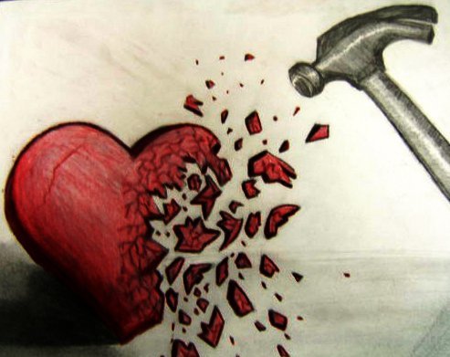 Heart Broken By Hammer