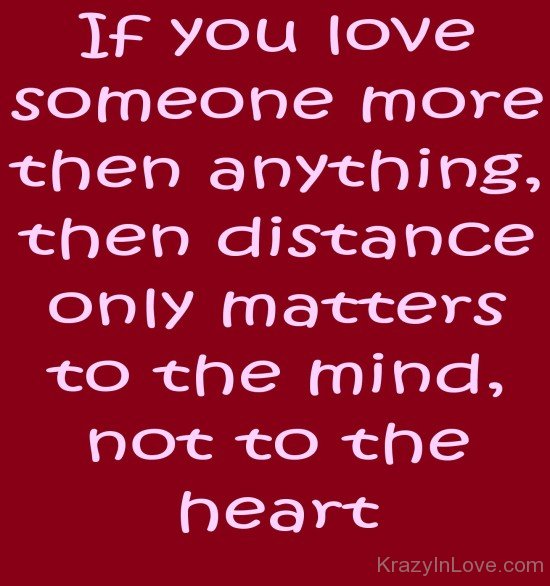 If You Love Someone More Then Anything