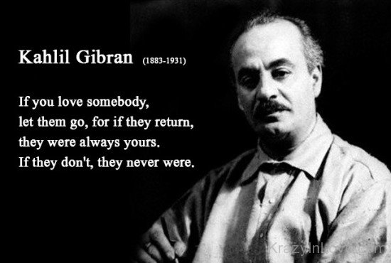 Kahlil Gibran Love Quotes