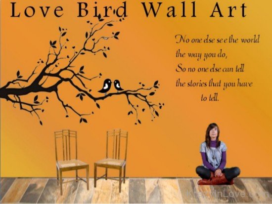 Love Bird Wall Art