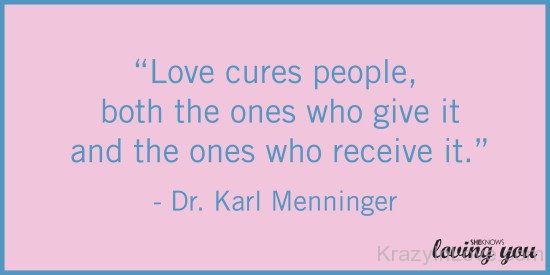 Love Cures People