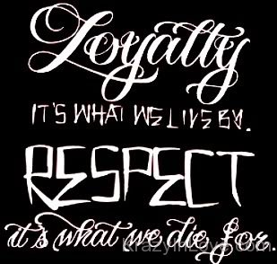 Loyalty It's What We Live By