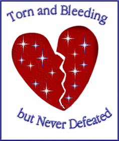 Torn And Bleeding But Never Defeated