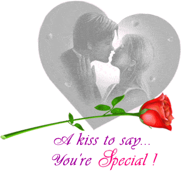 A Kiss To Say You're Special Animated Picture