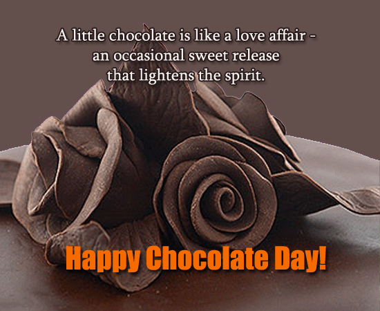 A Little Chocolate Is Like A Love Affair