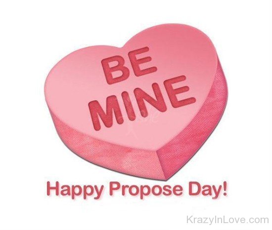 Be Mine Happy Propose Day