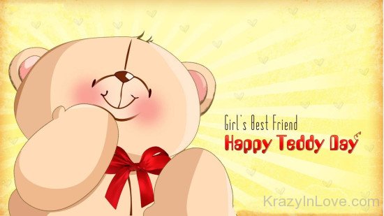 Girl's Bestfriend Happy Teddy Day