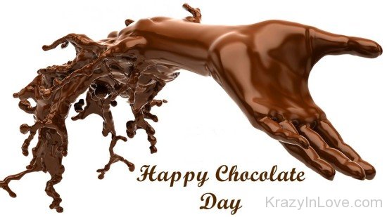 Happy Chocolate Day Amazing Hand Picture