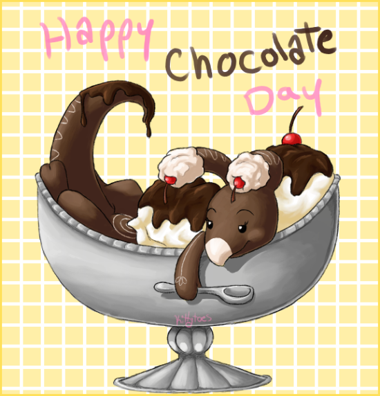 Happy Chocolate Day Cute Picture