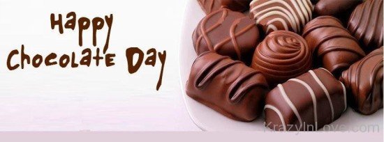 Happy Chocolate Day With Sweet Chocolates