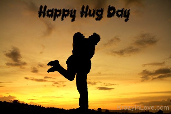 Happy Hug Day Couple Image