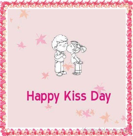 Happy Kiss Day Cute Picture