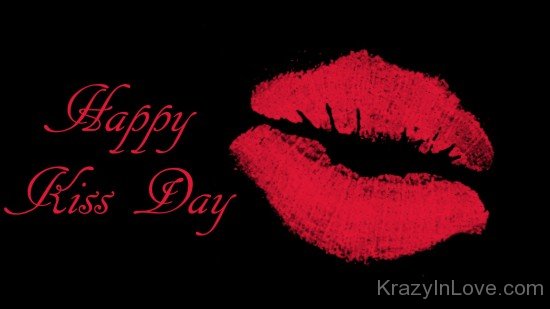 Happy Kiss Day Lips Image