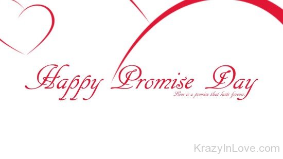 Happy Promise Day Greeting Card