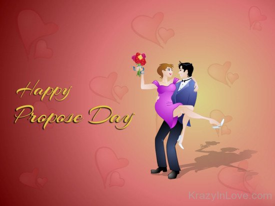 Happy Propose Day Couple Picture