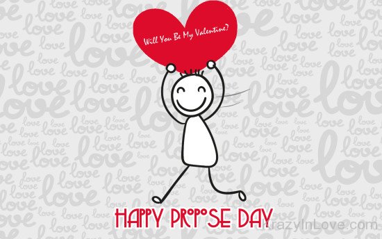 Happy Propose Day Girl Picture