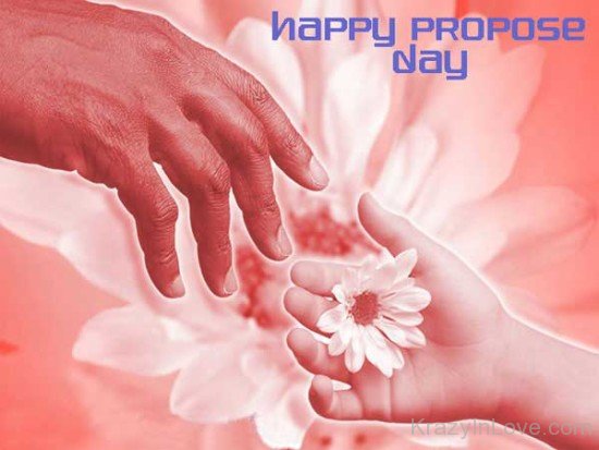 Happy Propose Day Hands Image