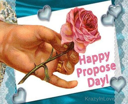 Happy Propose Day Rose Picture